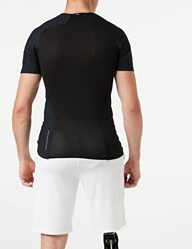 GORE Wear Camiseta interior cortavientos de hombre, L, Negro, 100024