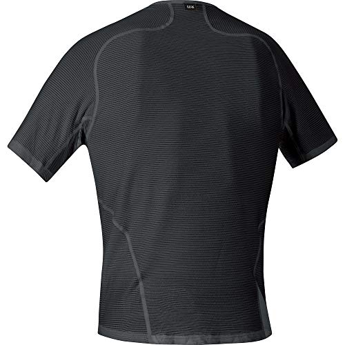 GORE Wear Camiseta interior transpirable de hombre, M, Negro 100018