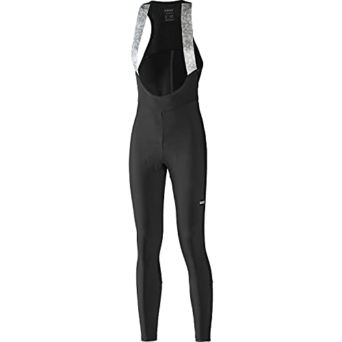 GORE WEAR Progress Thermo Bib Tights+, Tejidos Seleccionados GORE , 40, Negro