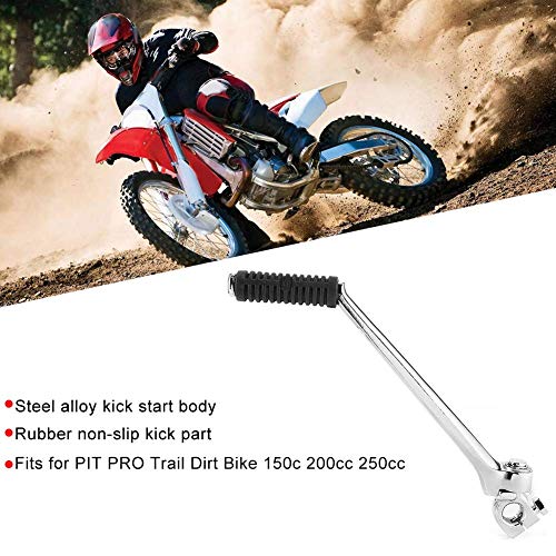 Gorgeri Palanca de arranque Kick Start de 16mm 280mm Palanca de arranque de aleación de acero para PIT PRO Trail Dirt Bike 150c 200cc 250cc