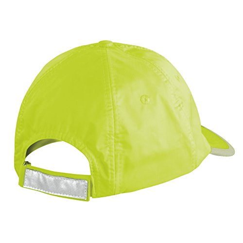 Gorra Fluorescente + Reflectantes - 3M Scotchlite - Hi-Vis Cap - Talla: Unica (Amarillo Fluorescente)