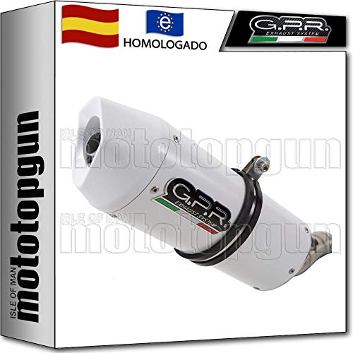 GPR RJ.4.ALB ESCAPE COMPLETO HOMOLOGADO ALBUS CERAMIC COMPATIBLE CON RIEJU RS2 125 MATRIX - NAKED 2002 02 2003 03