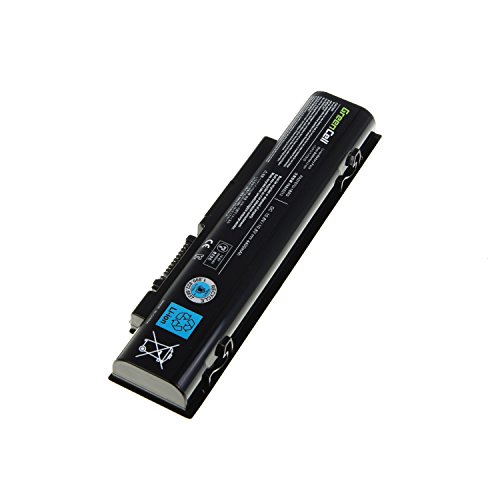 Green Cell Standard Serie PA3757U-1BRS - Batería para portátil Toshiba Qosmio F60, F750 y F755 (6 Celdas, 4400 mAh, 11,1 V), Color Negro
