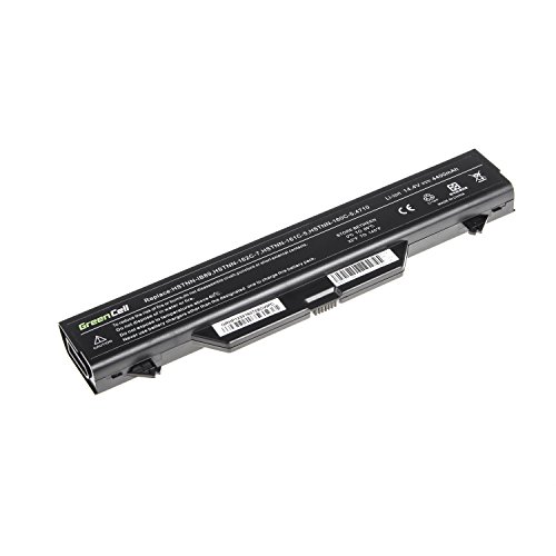 Green Cell® Standard Serie ZZ06 ZZ08 Batería para HP ProBook 4510s 4515s 4710s 4720s Ordenador (8 Celdas 4400mAh 14.4V Negro)