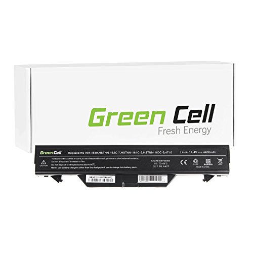 Green Cell® Standard Serie ZZ06 ZZ08 Batería para HP ProBook 4510s 4515s 4710s 4720s Ordenador (8 Celdas 4400mAh 14.4V Negro)