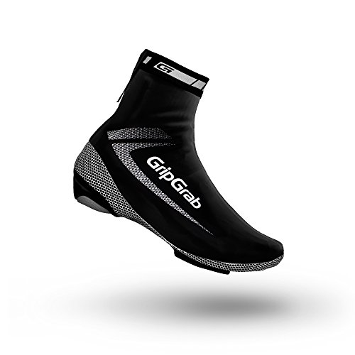 GripGrab Überschuhe Raceaqua Cubrebotas Ciclismo, Unisex, Negro-Negro, Extra-Large