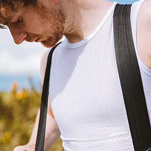 GripGrab Ultralight Sleeveless Summer Cycling Mesh Base Layer Anti-Odour Under-Shirt Vest Lightweight Bicycle Underwear, Blanco, l