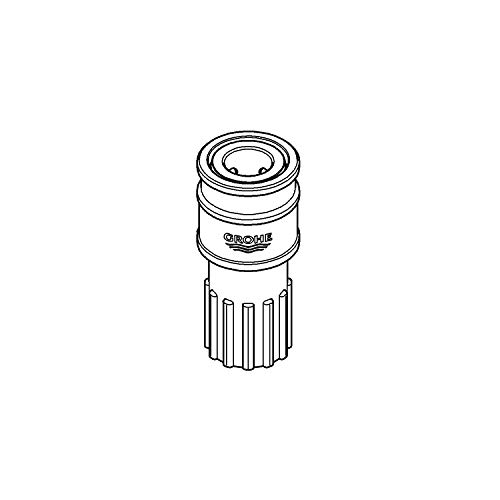 Grohe Recambios - Toma Rápida para Flexo de Cocina Extraible(Ref. 46315000)