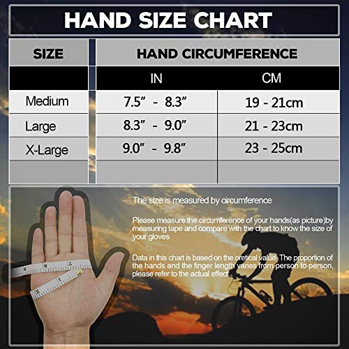 Guantes Ciclismo Verano Hombre Mujer Guantes Bicicleta Deportivos Gel Almohadilla para Bicicleta MTB Moto con Pantalla Táctil