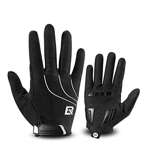 Guantes de Ciclismo a Prueba de Viento, Pantalla táctil, Bicicleta de montaña, Bicicleta, Guantes de Bicicleta, Motocicleta cálida, Invierno, otoño, Guantes de Bicicleta - S107-1, XXL, Federación A4n