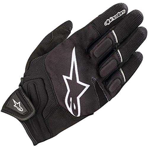 Guantes de Moto Alpinestars Atom Gloves en Blanco y Negro, Talla L