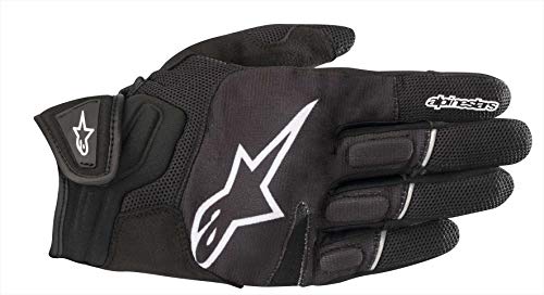 Guantes de Moto Alpinestars Atom Gloves en Blanco y Negro, Talla L