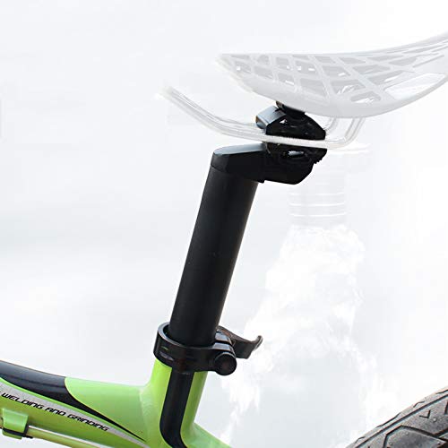 GUARDUU - Tija de sillín de bicicleta con suspensión de aleación de aluminio para bicicleta, tubo de sillín duradero con cuentagotas de diámetro 27,2/30,8/31,6 mm para MTB Bmx Road Bike, 31,6, 300 mm