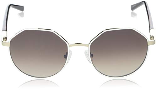 Guess Gu3034 24f 53 Monturas de Gafas, Blanco (Bianco/), 53.0 Unisex Adulto