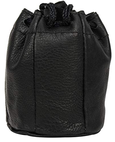 Gusti Cuero Studio Raven Bolso para Tabaco de Liar Vintage Retro Piel de Búfalo Trabajo Universidad Unisex Caucho Negro 2T7-22-9