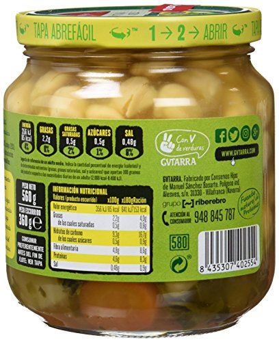 Gvtarra Tus Primeros Garbanzos, Acelga y Zanahoria Legumbre - Paquete de 6 x 360 gr - Total: 2160 gr