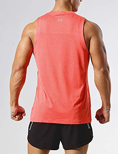 GYMAPE - Camiseta deportiva sin mangas para hombre, cómoda, para correr, entrenar o ir al gimnasio, secado rápido