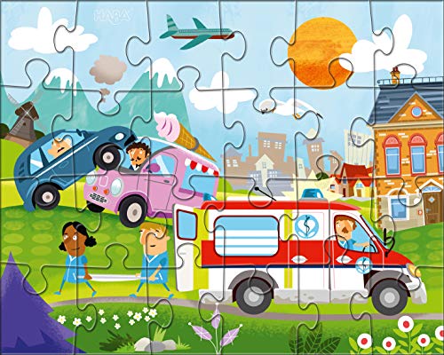 HABA-304283 Puzzles Pequeño Hospital puzle infantil, Multicolor (304283)