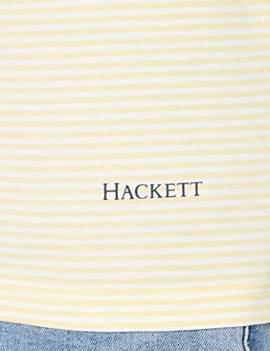 Hackett London Boat Stripe tee Camiseta, 016sunset, L para Hombre
