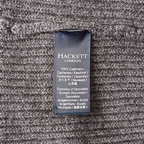 Hackett London Eco Cash Beanie Sombrero, 987gris Oscuro, Talla única para Hombre