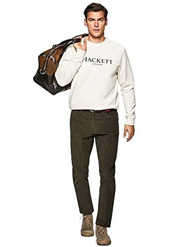 Hackett London Hackett LDN Crew Jersey, 8efjet Stream, L para Hombre