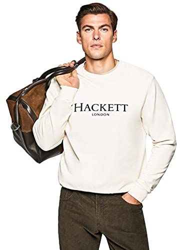 Hackett London Hackett LDN Crew Jersey, 8efjet Stream, L para Hombre