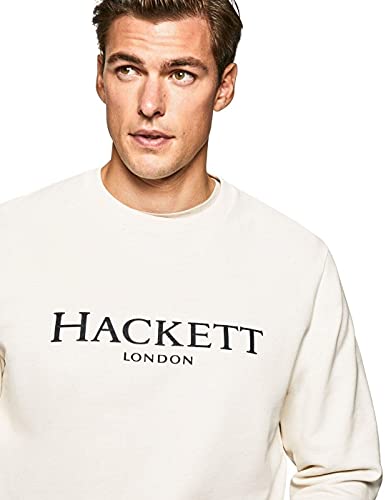 Hackett London Hackett LDN Crew Jersey, 8efjet Stream, L para Hombre