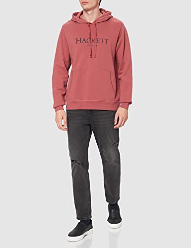 Hackett London Hackett LDN Hoody Jersey, 368rosa, L para Hombre