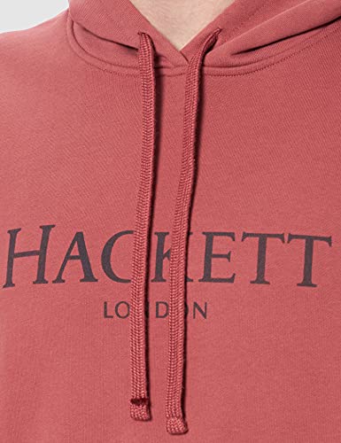 Hackett London Hackett LDN Hoody Jersey, 368rosa, L para Hombre