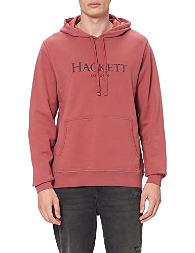 Hackett London Hackett LDN Hoody Jersey, 368rosa, L para Hombre