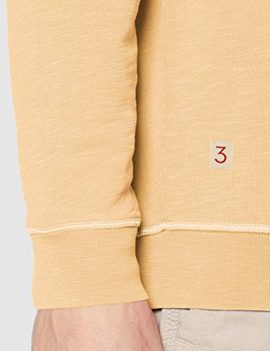 Hackett London HKT Crew Sudadera, Oro (099 oro 099), L para Hombre