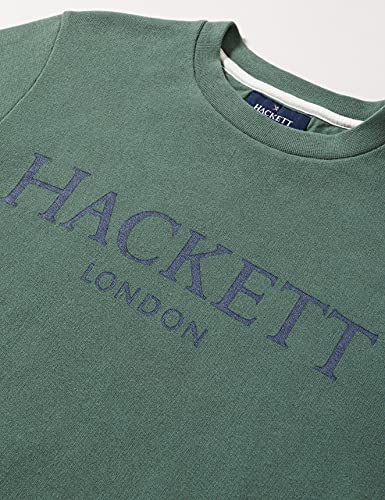 Hackett London Logo Crew Y Jersey, 665green, 9 años para Niños
