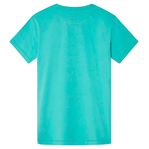 Hackett London SS LOGO TEE Camiseta Hombre, Azul (5Sc Pool Blue), Small