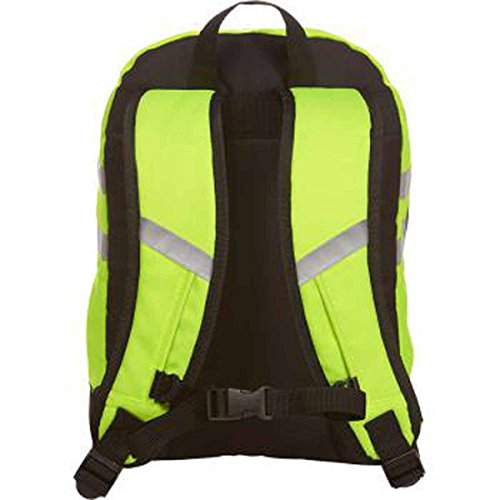 HALFAR 1802721-Mochila con cintas reflectoras, color amarillo fluorescente 1812206 réflex