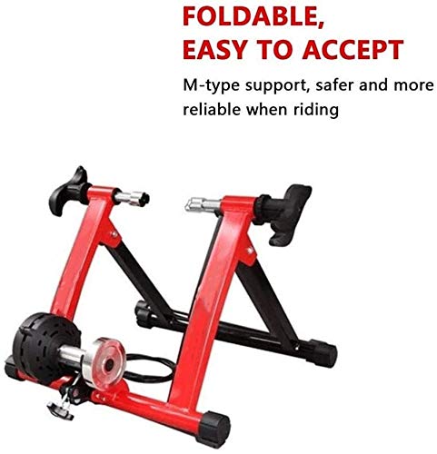 Hammer Cero-Cero Duro portátil Resistencia Trainer, Turbo Trainer Ejercicio de Entrenamiento de Ejercicios Cerrados fijas de Entrenamiento de Fitness Soporte del Marco Ajustable Use una Bicicleta