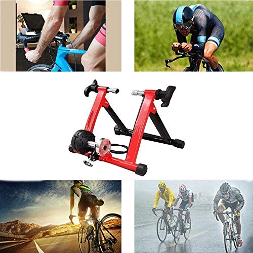 Hammer Cero-Cero Duro portátil Resistencia Trainer, Turbo Trainer Ejercicio de Entrenamiento de Ejercicios Cerrados fijas de Entrenamiento de Fitness Soporte del Marco Ajustable Use una Bicicleta