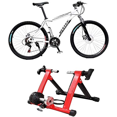 Hammer Cero-Cero Duro portátil Resistencia Trainer, Turbo Trainer Ejercicio de Entrenamiento de Ejercicios Cerrados fijas de Entrenamiento de Fitness Soporte del Marco Ajustable Use una Bicicleta