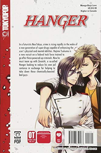 Hanger Volume 1 manga (English)