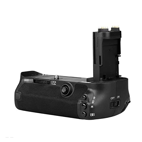 HANLILI kasu 7dii Grip de batería Pro Vertical for Compatible con Canon EOS 7d2 7d Marcos II DSLR Cámaras como BG-E16 con Control Remoto inalámbrico 2.4G
