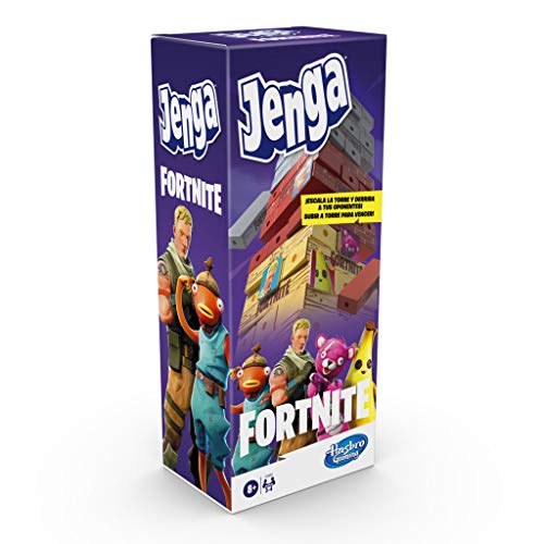 Hasbro Gaming-Fortnite Jenga Fornite, Color no Aplica (E9480175)