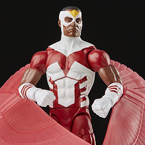 Hasbro Marvel Legends Series - Figura de Falcon de 15 cm - En Embalaje Retro, con 3 Accesorios, F5882