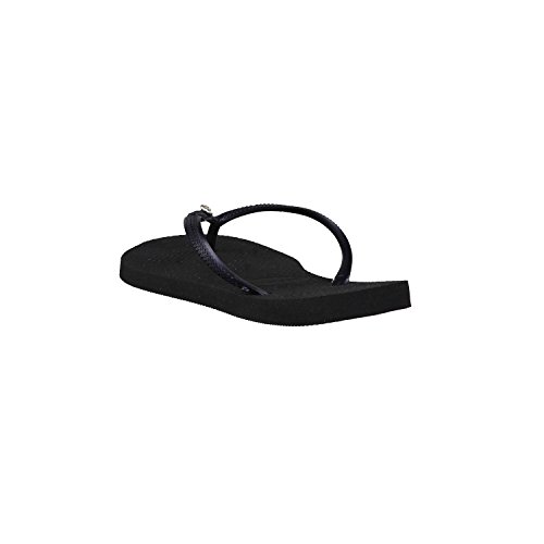 Havaianas Slim Crystal Glamour SW, Sandalias Flip-Flop para Mujer, Negro (Black), 37/38 EU