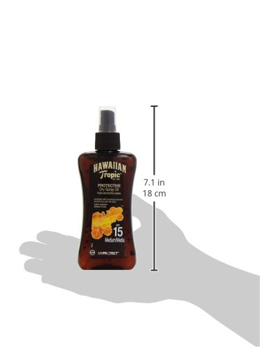 Hawaiian Tropic Protective Dry Oil Spray Aceite Bronceador - 200 ml