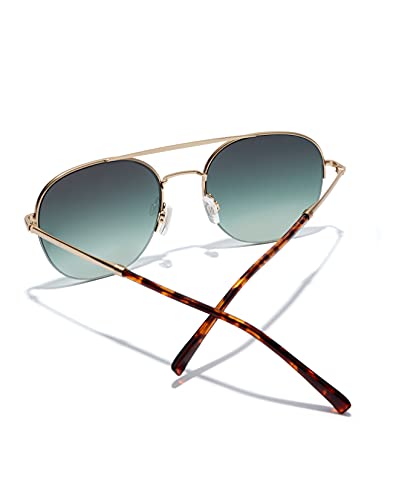 HAWKERS · Gafas de sol LENOX para hombre y mujer · GOLD · GREEN FOREST