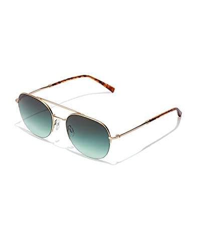 HAWKERS · Gafas de sol LENOX para hombre y mujer · GOLD · GREEN FOREST