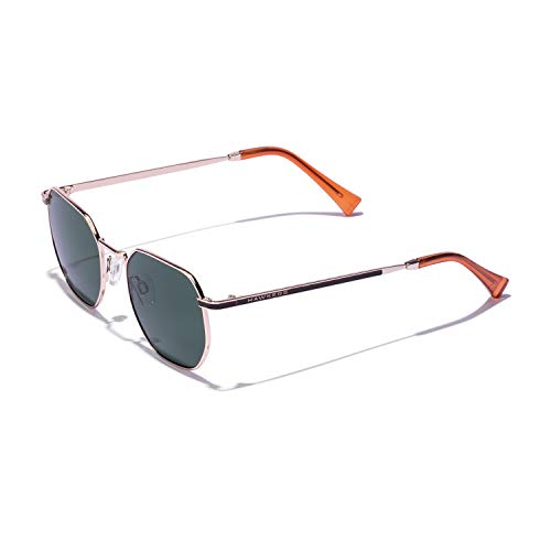 HAWKERS · Gafas de sol SIXGON para hombre y mujer · GOLD · BOTTLE GREEN