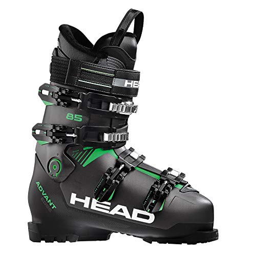 Head Botas de esquí unisex para adultos ADVANT EDGE 85, antracita/negro/verde 608201-30.5, 30.5