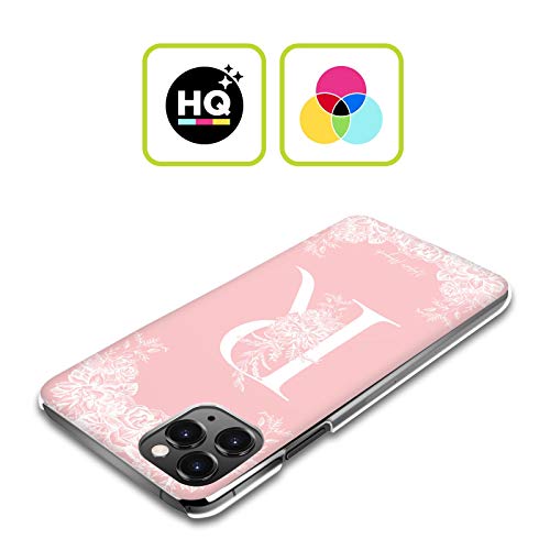 Head Case Designs Licenciado Oficialmente Nature Magick Letra R Monograma de Oro Rosa 2 Carcasa rígida Compatible con Apple iPhone 13