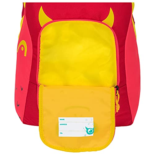 Head Mochila Infantil Bolsa de Tenis, Juventud Unisex, Rojo/Amarillo, Talla única