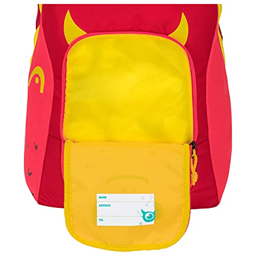 Head Mochila Infantil Bolsa de Tenis, Juventud Unisex, Rojo/Amarillo, Talla única